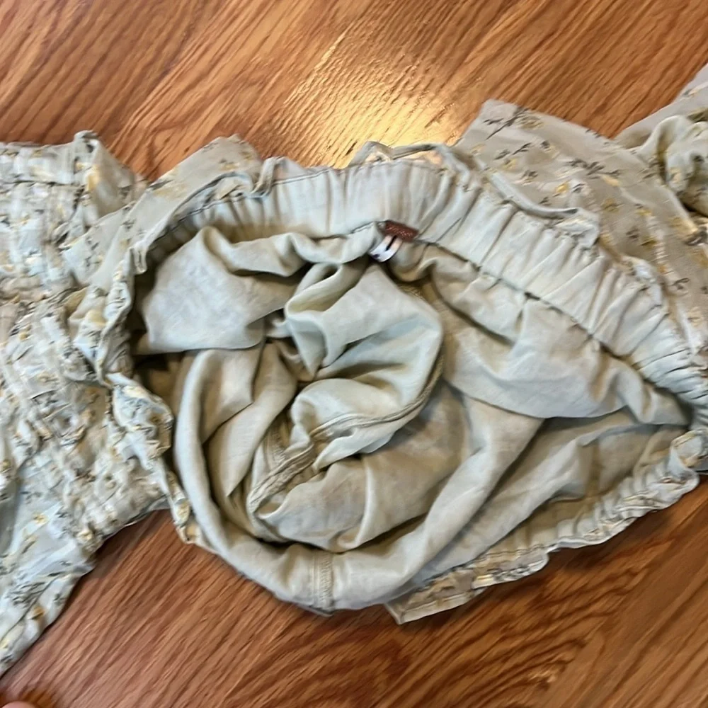 Free People Emmaline Tiered Pull-On Pants Size XS NWT